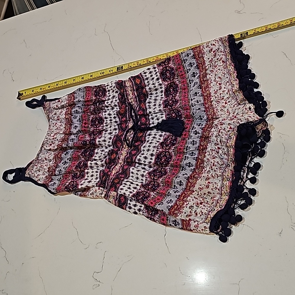 Zoe & Rose Boho Jumper Shorts Girls M